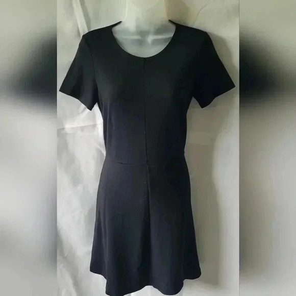 SIZE 6 THEORY dress Karline Idol Jersy A-Line Stretch Classic Career - Picture 2 of 11